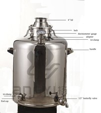 26 gallon (100L) Distilling