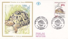 Enveloppe 1er jour Nature La Tortue terrestre 1991 CEF 