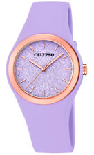 Calypso Montre Quartz Mauve > Plastique PU Bande Montre Analogue > K5755/2