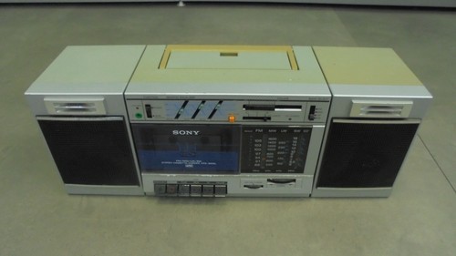 Boombox stereo sony model - boombox,