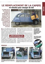 Citroën 2cv fiche mécanique - fiche,