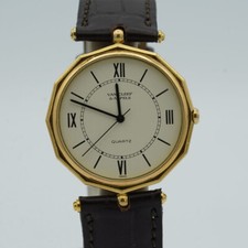 Van Cleef & Arpels Montre Pour Homme Quartz 34Mm Vintage Or 18K 750 Quartz 17103