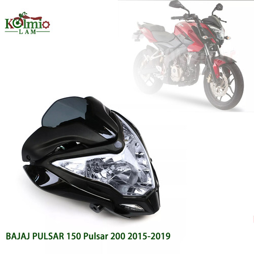Front headlight pour - headlight, bajaj
