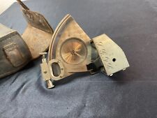 Henri Coutureau Quintant or Sextant Pocket With Carrying Bag