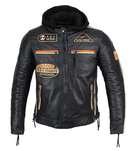 Moto loisirs veste cuir - loisirs, en