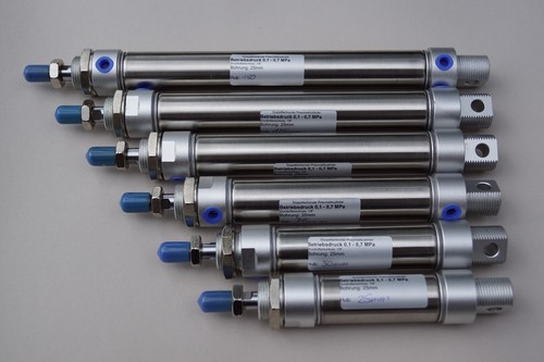 Vérin pneumatique double - vérin,