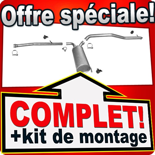 échappement peugeot expert - expert, ii