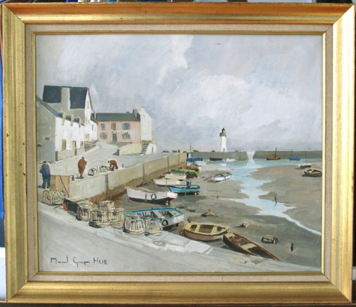 Tableau ancien hst bretagne - tableau,