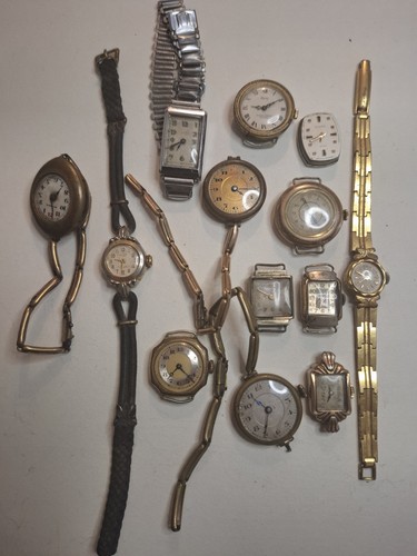 Lot montres anciennes - 13,