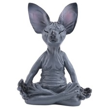 Chat Sphynx MéDiter, Statue