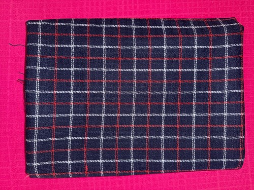 Tissu vintage laine mélangée