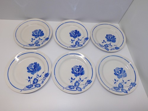 Assiettes plates moulin - *6, des