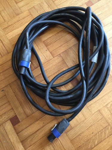 Cable enceinte speakon klotz - 1,