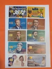 LOT NO. 6 - 10 EMPTY PHONE CARDS UNIT FRANCE TELECOM WITH 1 RARE!!!
