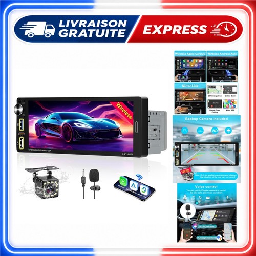 Autoradio din bluetooth - 1,