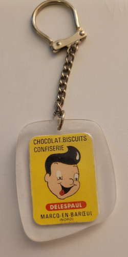 Porte clef delespaul biscuits - porte,