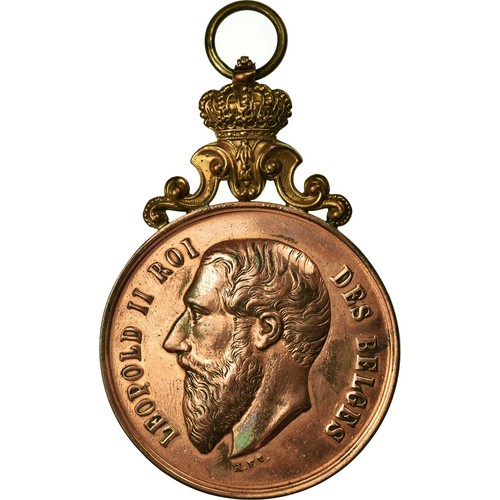Belgique médaille léopold - médaille,,