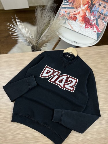 Dsquared2 black spellout logo - black,