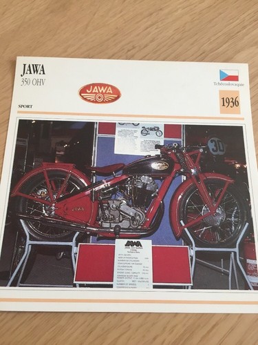 Jawa 350 ohv - 350, moto