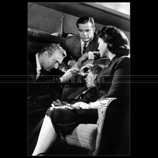 Photo F.029158 DANA ANDREWS LINDA DARNELL GEOFFREY TOONE (ZERO HOUR !) 1957