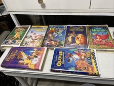 7 Walt Disney / Paramount VHS Classic Tapes For Collection
