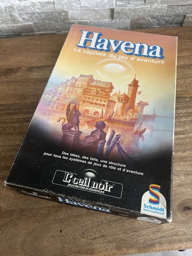 Jeu role havena oeil - l'oeil, noir