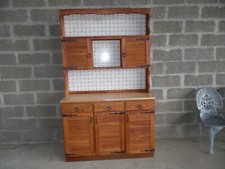 BUFFET DE CUISINE EN PIN ANNE 1970