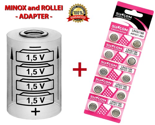 Adaptateur batterie minox - de,