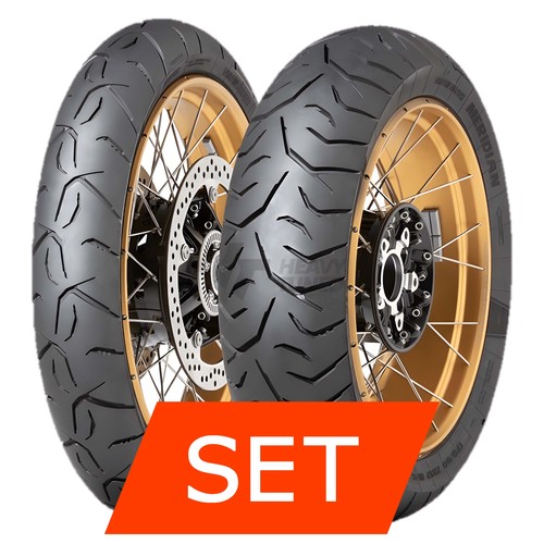 Jeu pneus dunlop trailmax - dunlop,