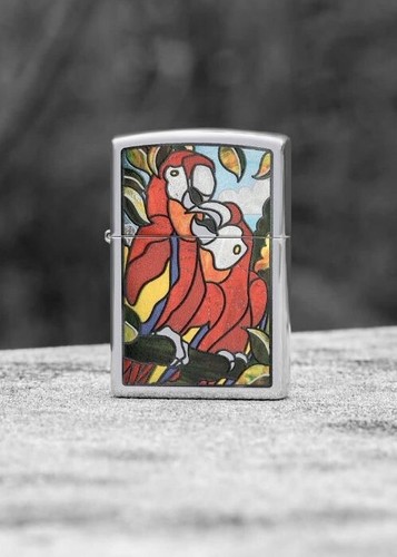 Zippo parrot pals chrome - zippo, ★