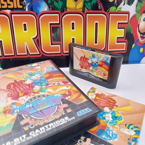 Sega megadrive wonderboy 3 - ,