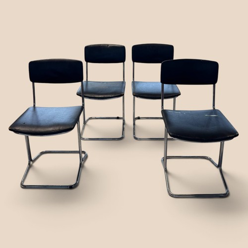 Ensemble chaises vintage - de, 4