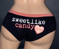 Charlotte Russe L Cotton Sweet Like Candy Be Mine Bikini Panties Underwear