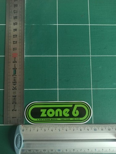 Autocollant trial vintage zone - vintage,