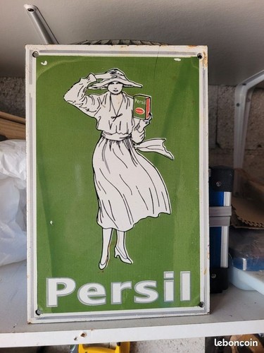 Ancienne plaque emaillee - ancienne,