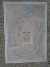 CARTE MARINE / Port de Rouen