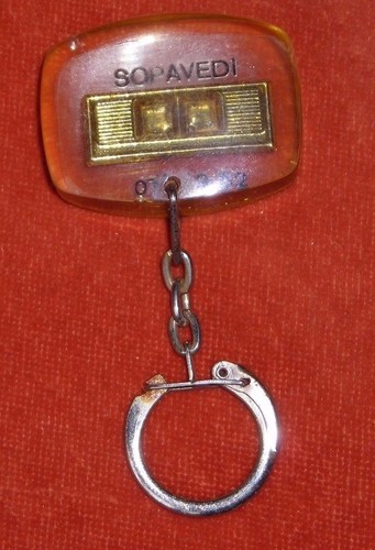 Porte clés key ring bourbon - key,