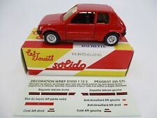 AV690 SOLID HATCHET 1/43 Peugeot 205 GTI 1984 RED REF AB5626