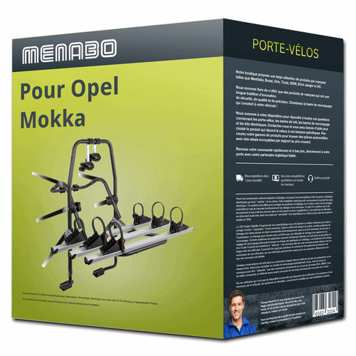 Porte vélo menabo stand 3 - porte-vélo,