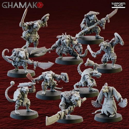 Ashigaru rats homme - homme,