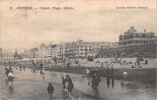 Belgique ostende chalet plage - belgique,