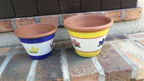 Lot pots terre cuite - de,