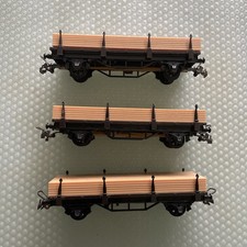 Lot 3 Wagons Charge Bois