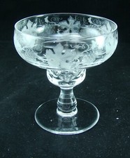 Verre(s) À Sherbert VIGNES Champagnes Val Saint Lambert Cristal Belgique