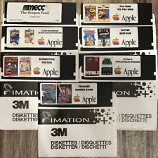 Apple II II+ IIe IIc Computer Games on Floppy Disks: Retro / Vintage Software