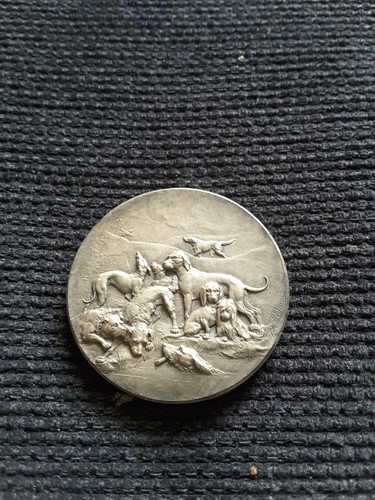 Médaille chien société - médaille,
