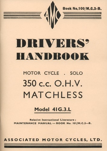 Manuel conducteur matchless - manuel,
