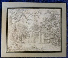 Dessin Ancien XVIIIème 18ème