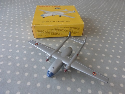 Dinky toys 804 avion noratlas - dinky,