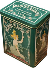 Boite métal Absinthe Blanqui
